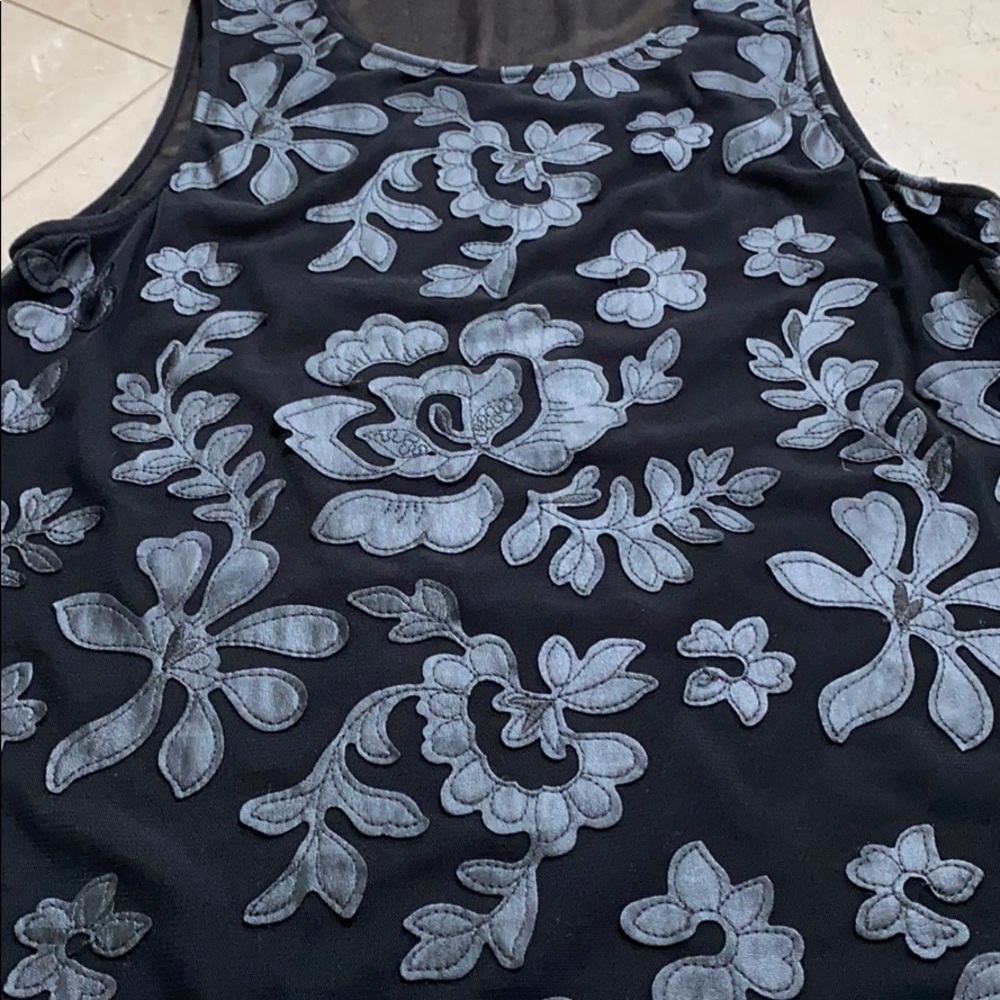 BB Dakota Black Sleeveless Top Small